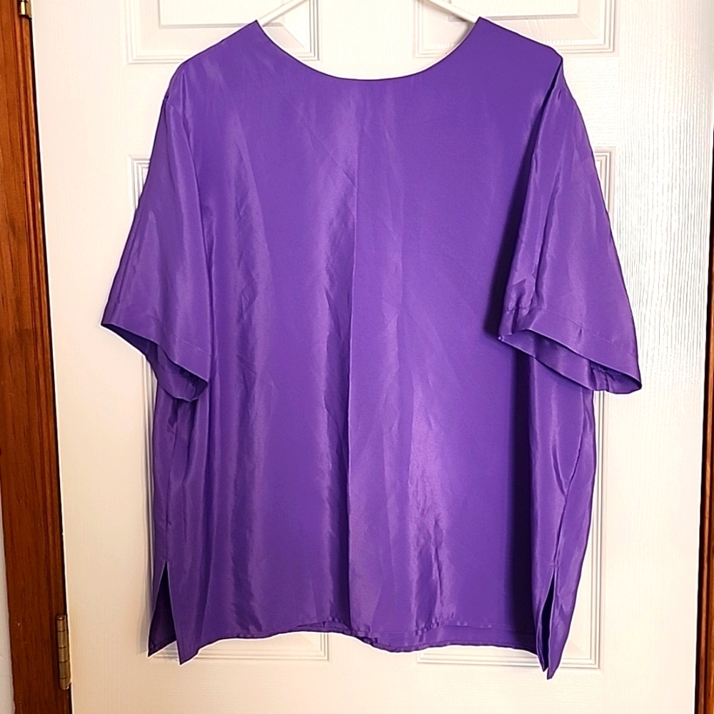 NOTATION Purple shirt 1x